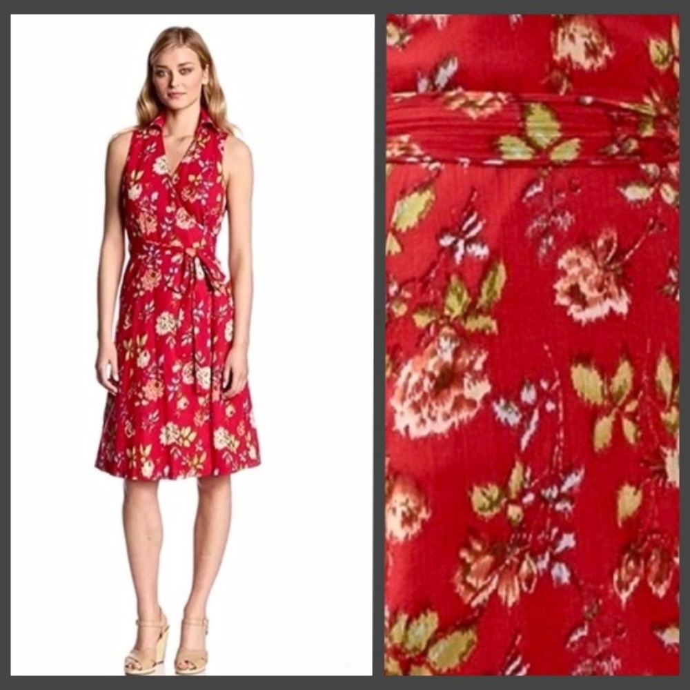 Pendleton Ikat Vista Floral Shirtdress